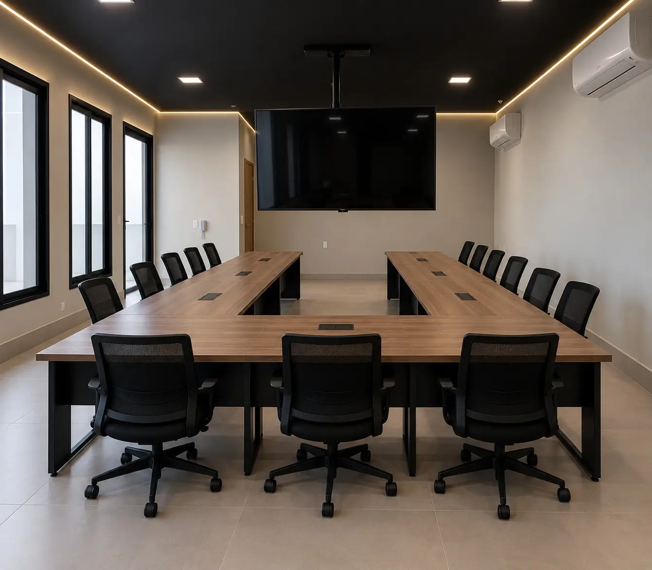 Sala de aula da HDI School